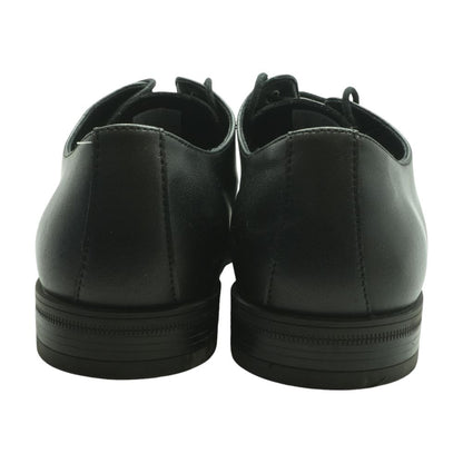 Black Leather Lace Up Derby/oxford Dress Shoes