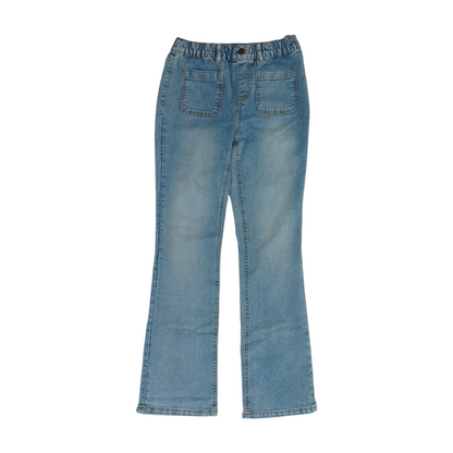 Blue Solid Jeans