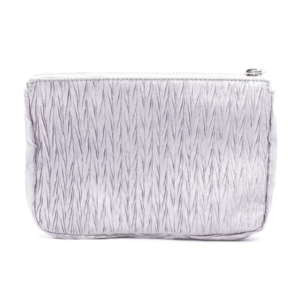 Silver Wristlet Wallet