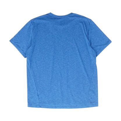 Blue Solid Active T-Shirt
