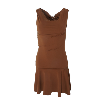 Brown Mini Dress