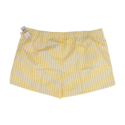 Yellow Plus Striped Pajama Bottom