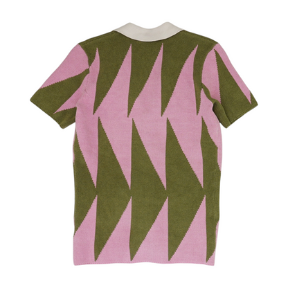 Multi Print Short Sleeve Button Down