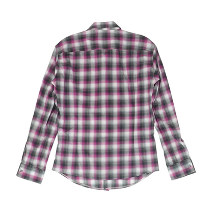Multi Plaid Long Sleeve Button Down