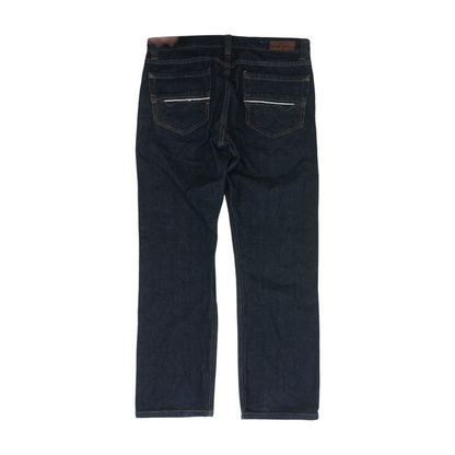 Navy Straight Jeans