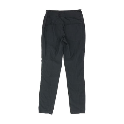 Black Solid Pants