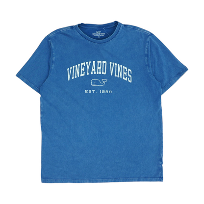 Blue Solid T-Shirt