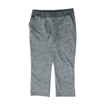 Gray Abstract Regular Pants