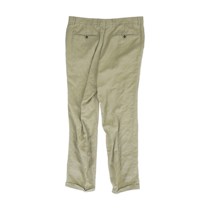 Beige Regular Pants