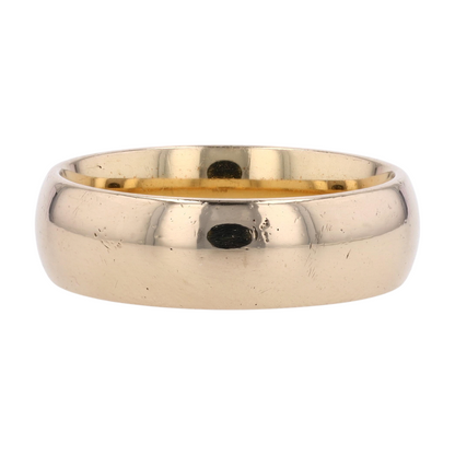 14K Yellow Gold Band Ring