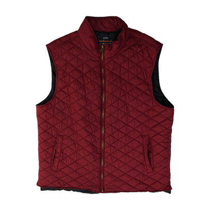 Burgundy Solid Active Vest