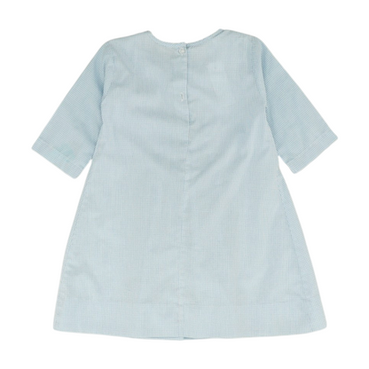 Blue Check Dress