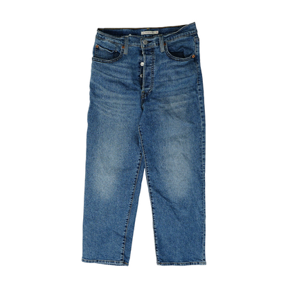 Blue Straight Jeans