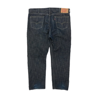 501 Navy Regular Jeans