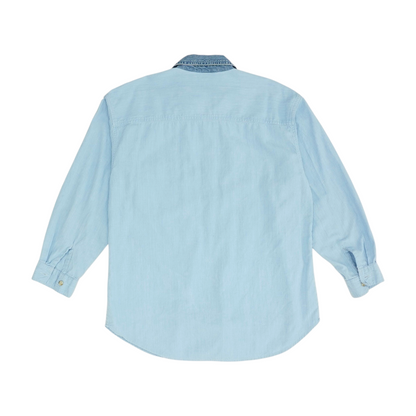 Blue Button Down