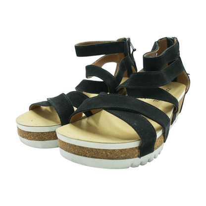 Black Heeled Sandals