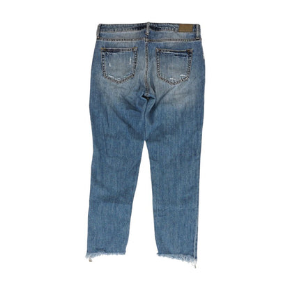 Blue Solid Jeans