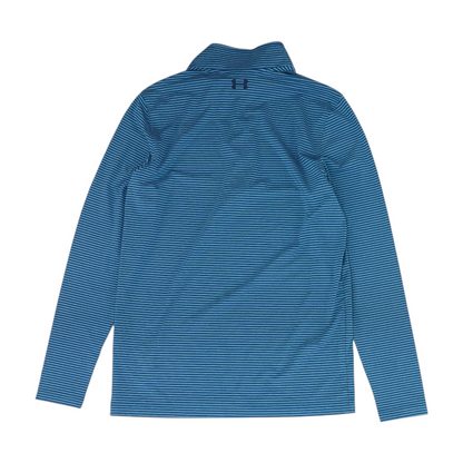 Blue Striped 1/4 Zip Pullover