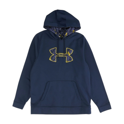 Navy Solid Hoodie Pullover
