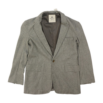Gray Solid Suit