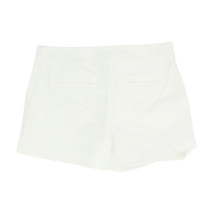 Ivory Solid Chino Shorts
