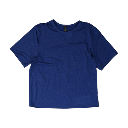 Blue Solid Active T-Shirt