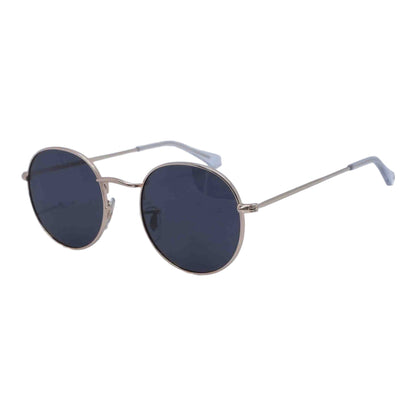 Gold Ret090 Round Sunglasses