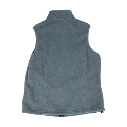 Gray Solid Casual Vest