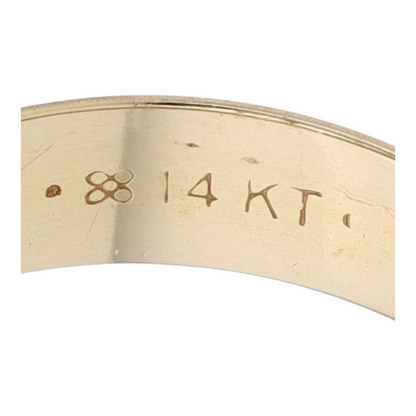 14K Yellow Gold Band