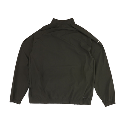 Black Solid 1/4 Zip Pullover