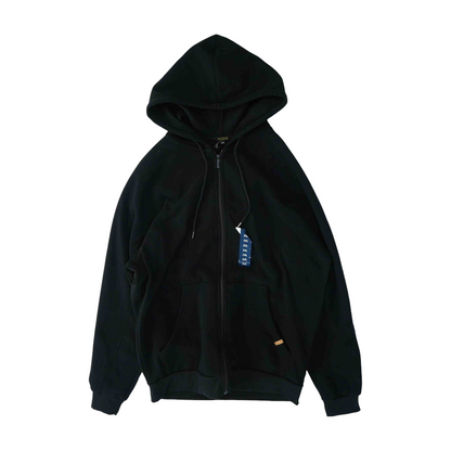 Black Solid Active Jacket