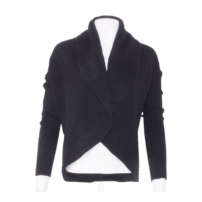 Black Cardigan Sweater