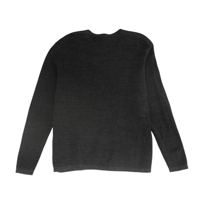 Brown Solid Pullover Sweater