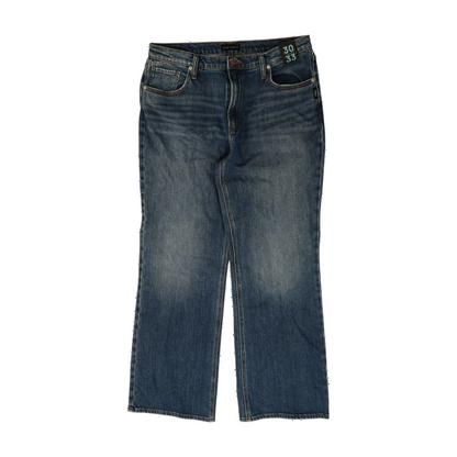 Blue Bootcut Jeans
