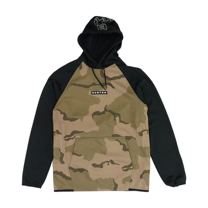 Green Camo Hoodie Pullover