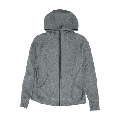 Gray Solid Active Jacket