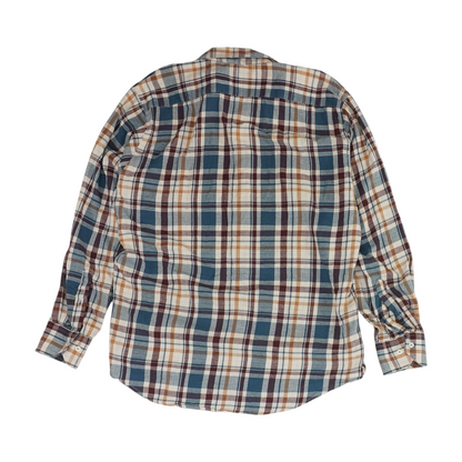 Multi Plaid Flannel Button Down