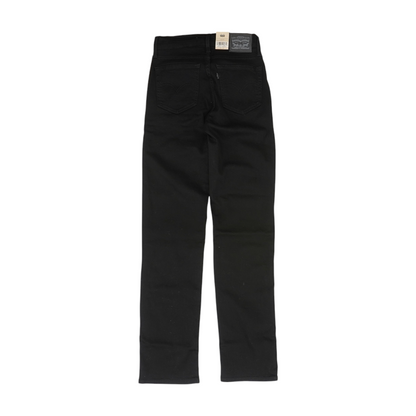 724 Black Slim Jeans