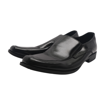 Black Slip-On Dress Shoes
