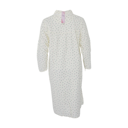 Ivory Floral Nightgown