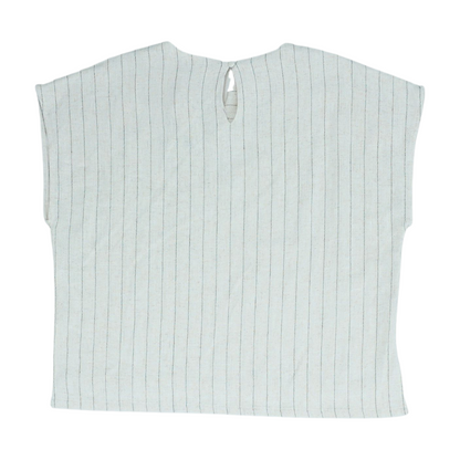 Beige Striped Blouse
