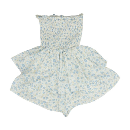 Ivory Floral Romper