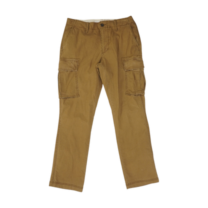 Brown Straight Pants