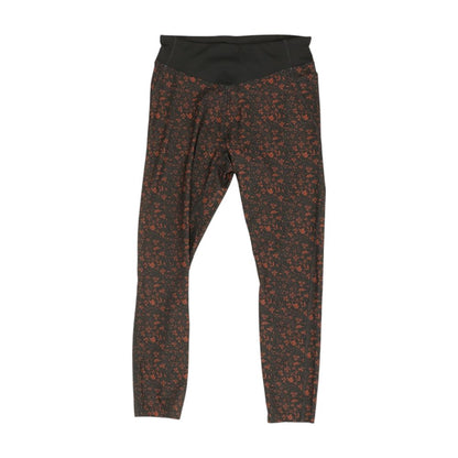 Black Floral Leggings