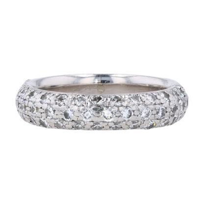 1 5/8 ctw Platinum Diamond Band