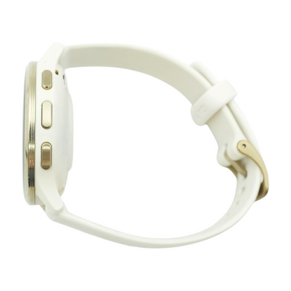 41mm Venu 3S Gold Smartwatch White Band S/M