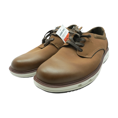 Brown Lace-Up Dress Shoes