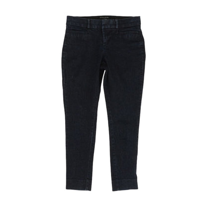 Navy Solid Jeans