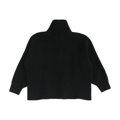 Black 1/4 Zip Sweater