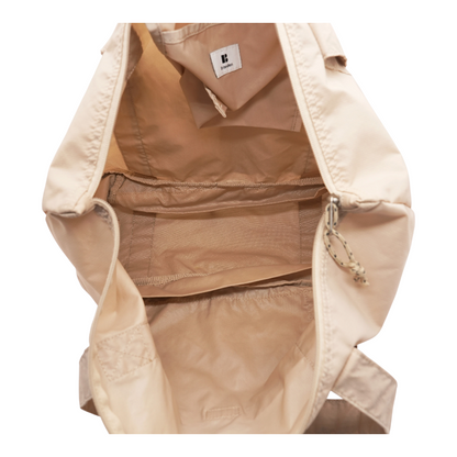 Beige Weekender Bag